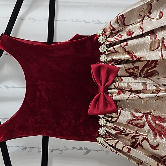 AMERICAN PRINCESS CHRISTMAS DRESS SIZE 4T - Picture 2 of 8